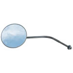 T2-129a Type-2 Vintage Flat4 '50-67 Stainless Side Mirror (Left Side)